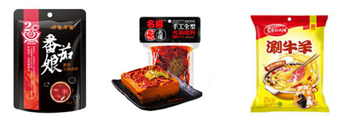 袋裝醬料包裝機(jī)樣品圖