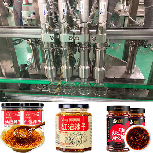 整套油辣子加工生產(chǎn)流水線機(jī)械細(xì)節(jié)實(shí)拍圖