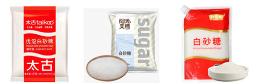 自動(dòng)袋裝白砂糖包裝機(jī)樣品圖