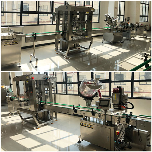 蛋黃醬自動(dòng)灌裝機(jī)設(shè)備實(shí)拍