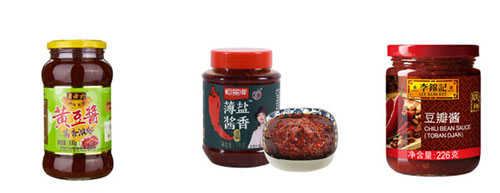 自動(dòng)化豆瓣醬灌裝設(shè)備樣品實(shí)拍