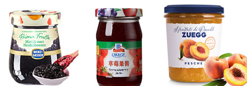 全自動香菇醬灌裝機樣品展示圖