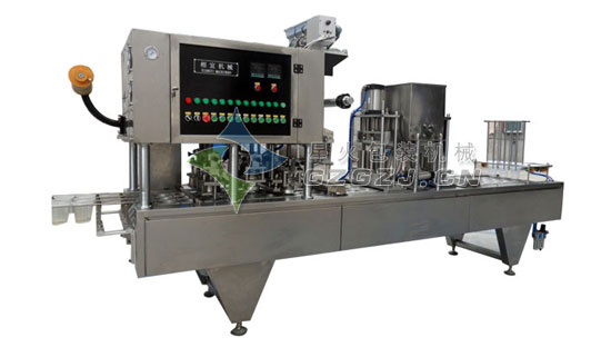 果醬灌裝封口機(jī)-鮮奶布丁灌裝封口機(jī)
