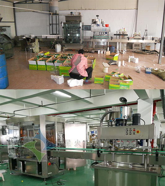 貨車尿素溶液灌裝機(jī)廠房展示