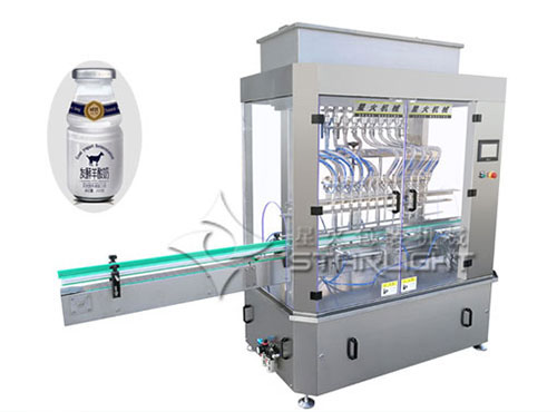 十二頭直流式玻璃瓶牛奶灌裝機(jī)