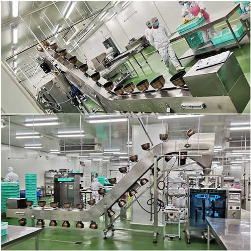 半成品預(yù)制菜整套生產(chǎn)線設(shè)備客戶案例