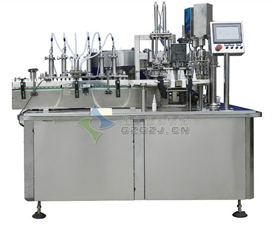 氣霧劑灌裝旋蓋一體機(jī)-香水噴霧劑灌裝旋蓋一體機(jī)