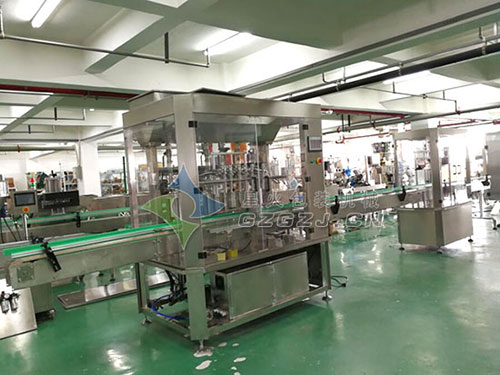 壺裝油灌裝生產線