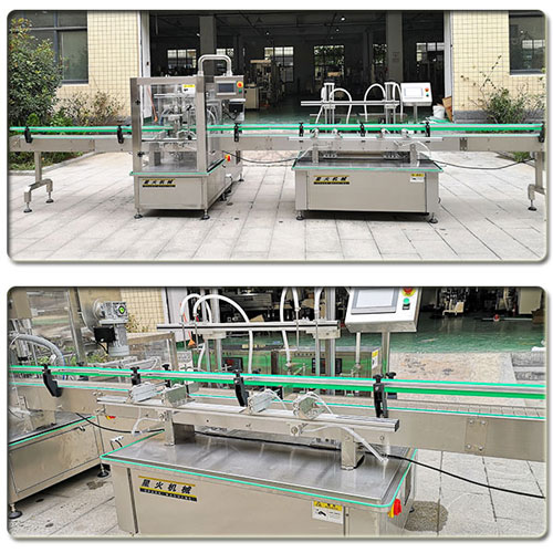 辣椒醬灌裝定量加油機實拍