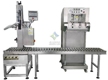 盒裝袋芝麻醬灌裝封口機(jī)