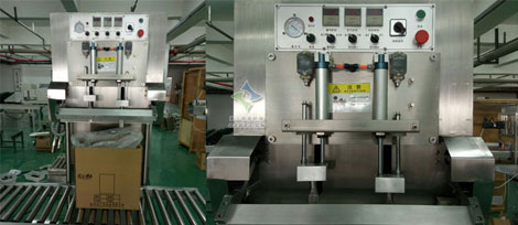 盒裝袋芝麻醬灌裝封口機(jī)