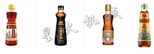 香油灌裝機(jī)灌裝樣品展示